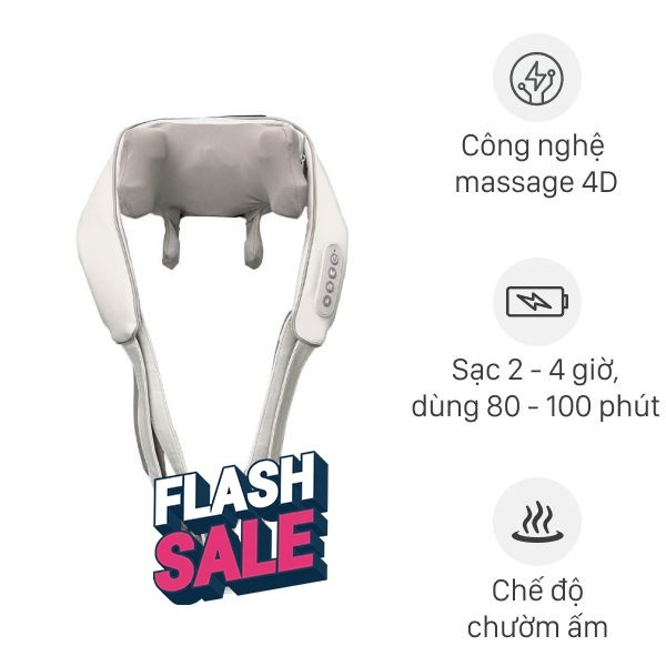 Máy massage cổ vai gáy Poongsan N18-GR