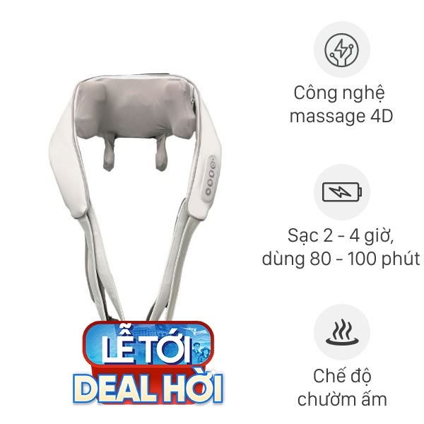 Máy massage cổ vai gáy Poongsan N18-GR