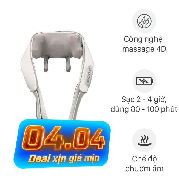 Máy massage cổ vai gáy Poongsan N18-GR