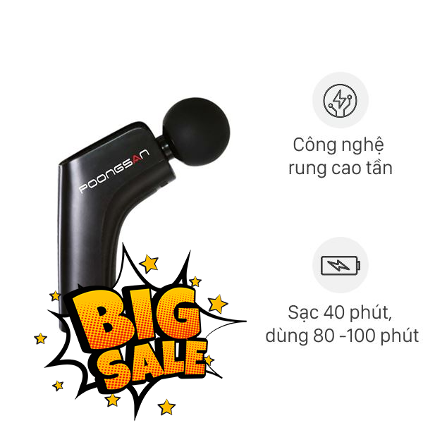 Súng massage Poongsan G24-BA