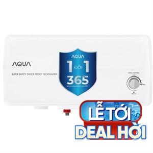 Bình nóng lạnh gián tiếp Aqua 30 lít AES30H-SUPER