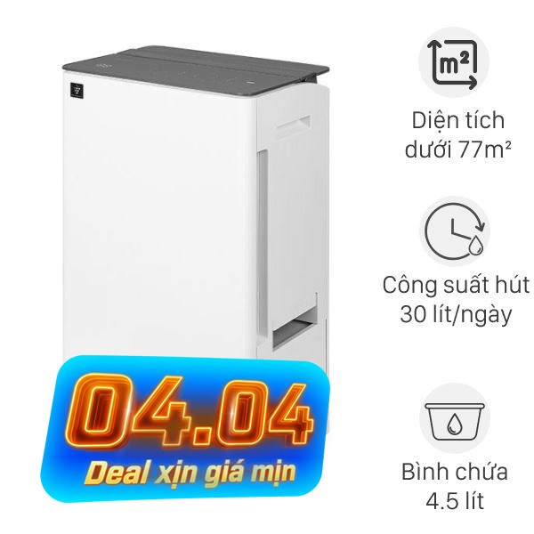 Máy hút ẩm Sharp DW-T30HV-W 325W