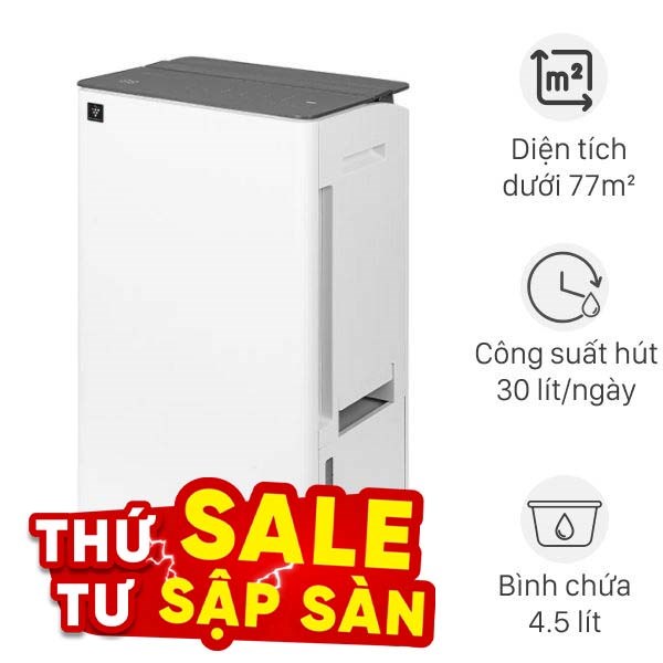 Máy hút ẩm Sharp DW-T30HV-W 325W