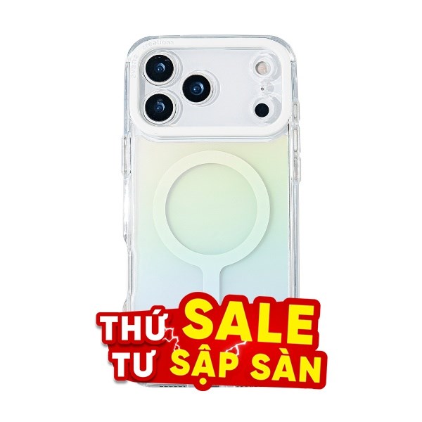 Ốp lưng MagSafe iPhone 17 Pro PC TPU AVANA Cosmic Frost