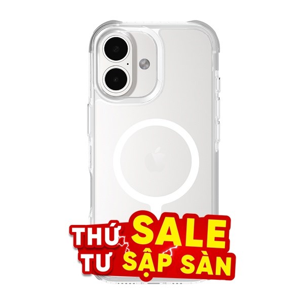 Ốp lưng MagSafe iPhone 17 PC TPU TPE UNIQ COMBAT
