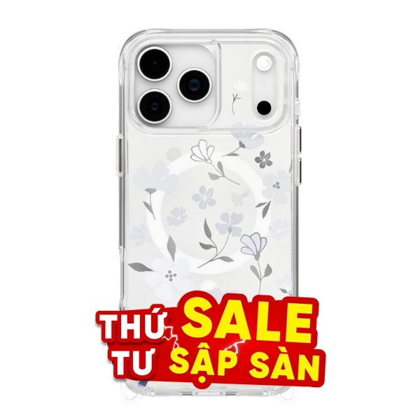 Ốp lưng MagSafe iPhone 17 Pro Max TPU IML UNIQ AMARA