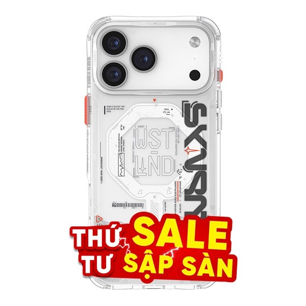 Ốp lưng MagSafe iPhone 17 Pro Max Grip Stand PC TPU SKINARMA SONIX