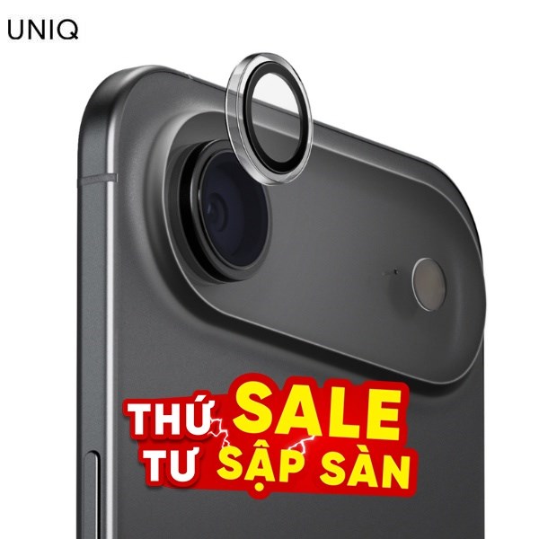 Miếng dán camera iPhone Air OPTIX PC Thuỷ Tinh UNIQ