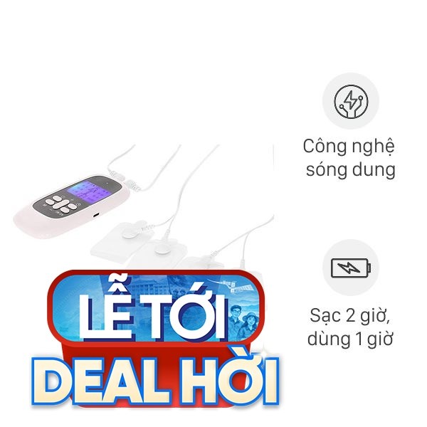 Máy massage xung điện 4 miếng dán Kachi MK46