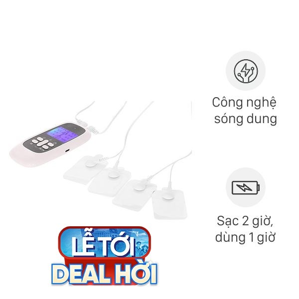 Máy massage xung điện 4 miếng dán Kachi MK46