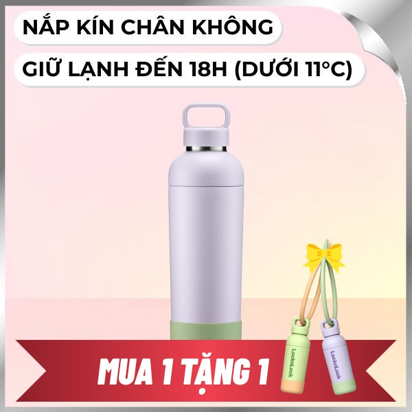 Bình giữ nhiệt nóng lạnh Inox 700 ml Lock&Lock LHC4400LVOL