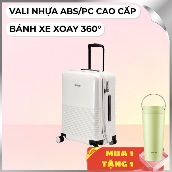 Vali kéo Lock&Lock LTZ902WHT 24 inch Trắng