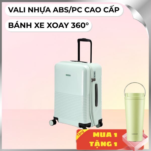 Vali kéo Lock&Lock LTZ902MIT 24 inch Xanh Bạc Hà