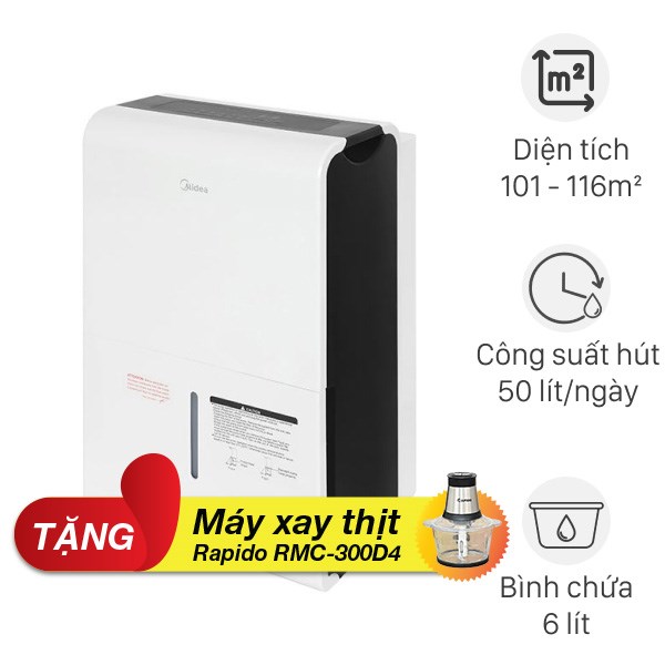 Máy hút ẩm Midea MDDP-50DEN7 850W