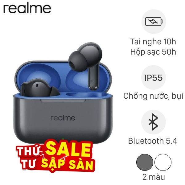 Tai nghe TWS Realme Buds T200
