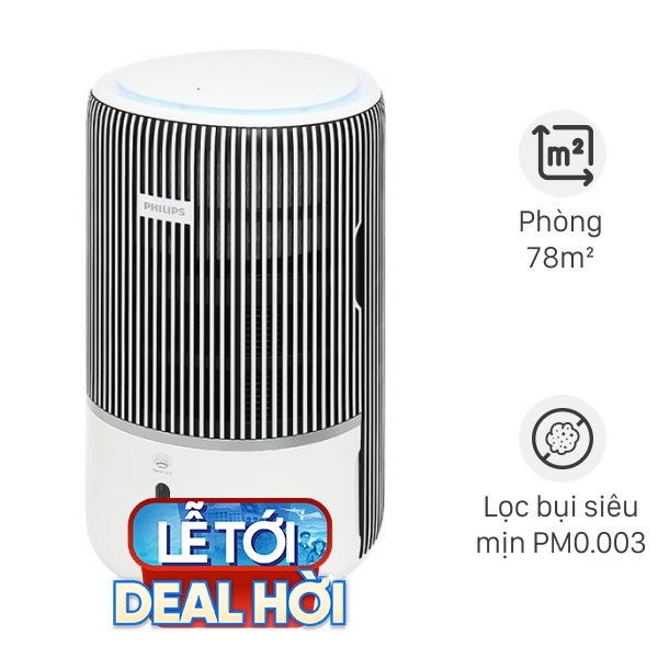 Máy lọc không khí tạo ẩm Philips AC3420/10 43W