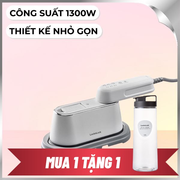 Bàn ủi hơi nước Lock&Lock  1100 - 1300W