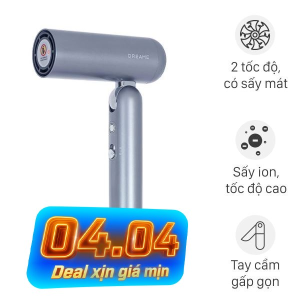 Máy sấy tóc và tạo kiểu đa năng Dreame AHD51 Space Gray