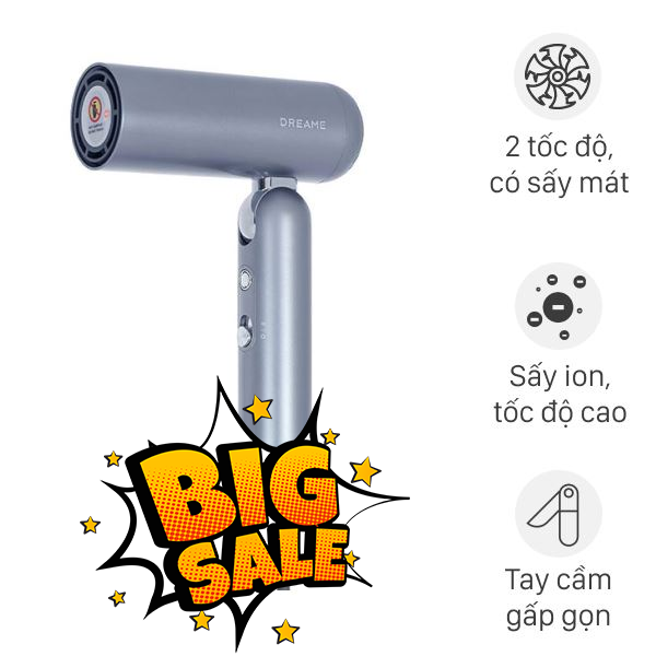 Máy sấy tóc và tạo kiểu đa năng Dreame AHD51 Space Gray