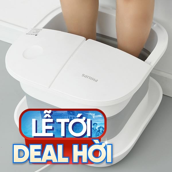 Bồn ngâm massage chân Philips PPM6502