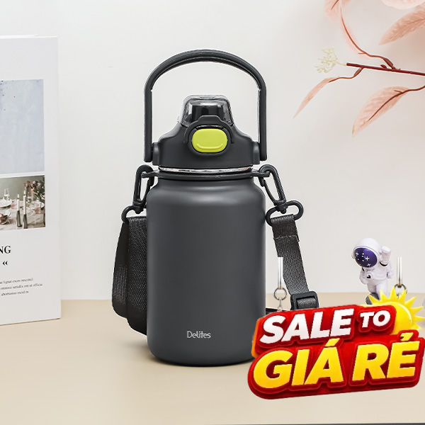 Bình giữ nhiệt Inox 1000 ml Delites XB-22137
