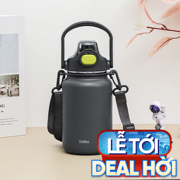 Bình giữ nhiệt Inox 1000 ml Delites XB-22137