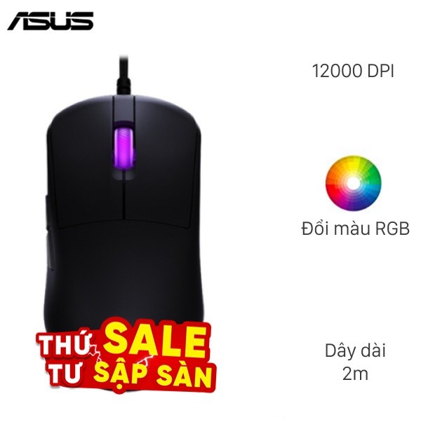 Chuột Có dây Gaming Asus P524 ROG Harpe Mini Core