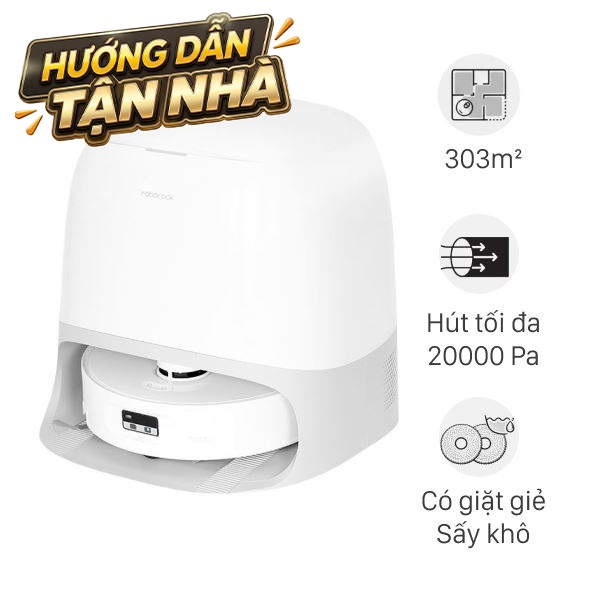 Robot hút bụi Roborock Qrevo Curv 2 Flow