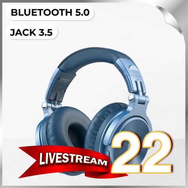 Tai nghe Chụp Tai OneOdio Pro C - Xanh Da Trời