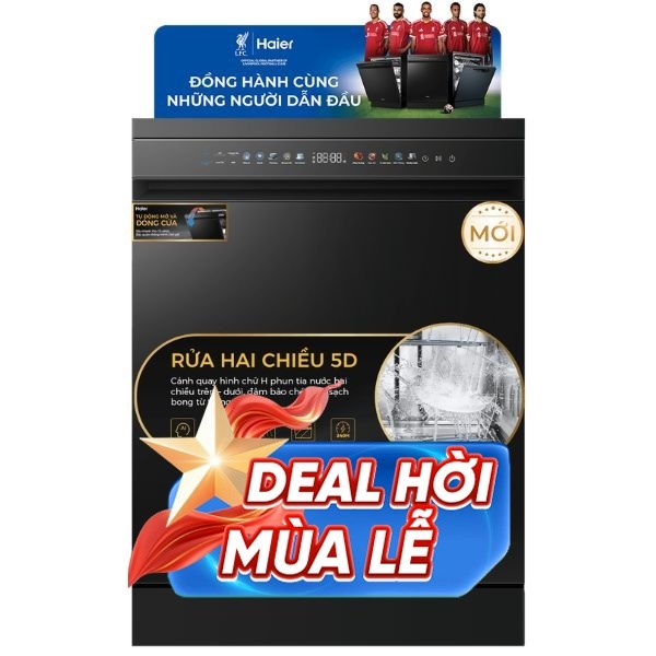 Máy rửa chén độc lập Haier HDWA18-686BK5VN