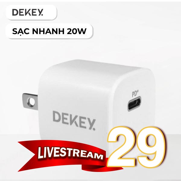 Sạc nhanh Dekey Power Pioneer A2366