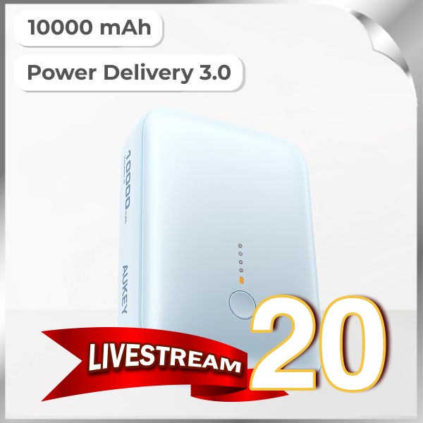 Aukey 20W PB-Y55 - Xanh Dương