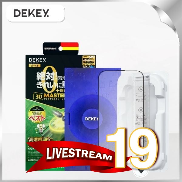 Miếng dán iPhone 17 Pro DEKEY 3D Sentery