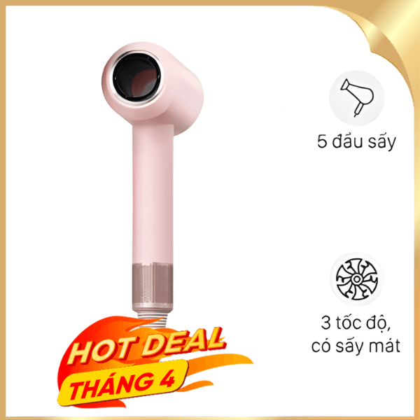 Máy sấy tóc LEAFLESS L01 - Hồng