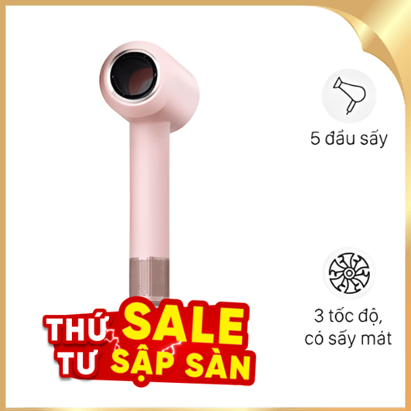 Máy sấy tóc LEAFLESS L01 - Hồng