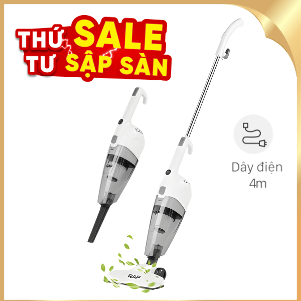 Máy hút bụi cầm tay RAF R.8673 - Trắng