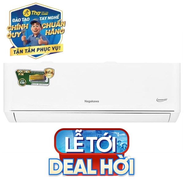 Nagakawa Inverter 1.5 HP NIS-C12R2T62