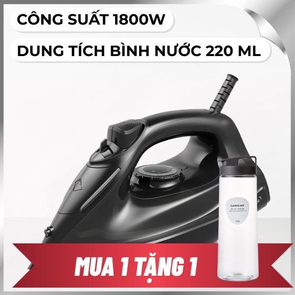 Bàn ủi hơi nước Lock&Lock ENI334BLK 1800W