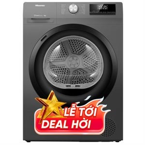 Máy sấy bơm nhiệt Hisense 8 Kg DH80N1T