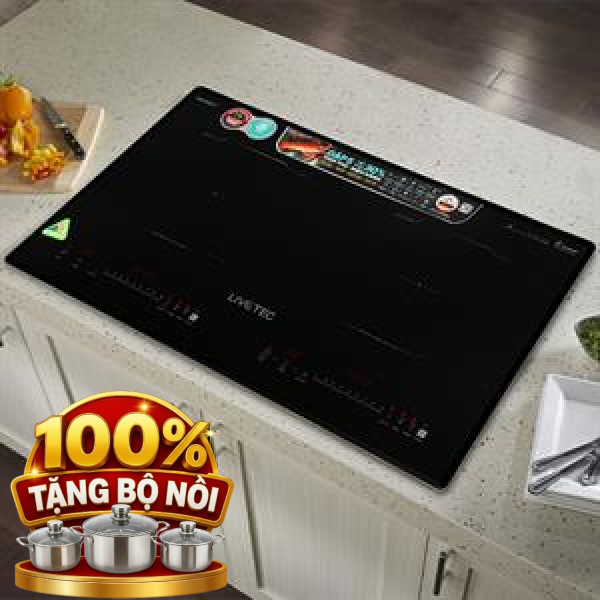 Bếp từ đôi âm Livotec LID-990M 4400W