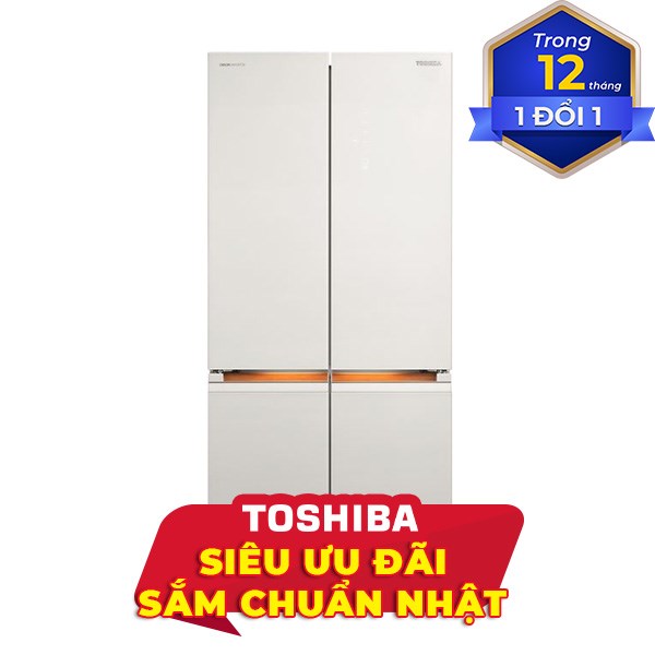 Toshiba Inverter 521 lít GR-RF681WI-PGV(D4)