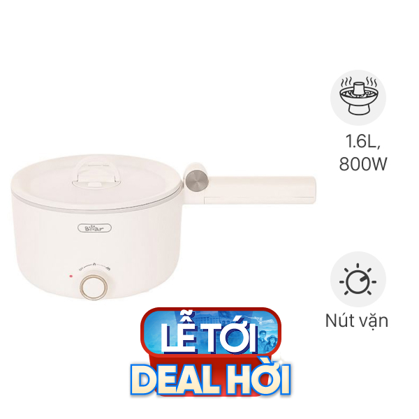 Nồi lẩu đa năng Bear MC-4H16G 1.6 lít