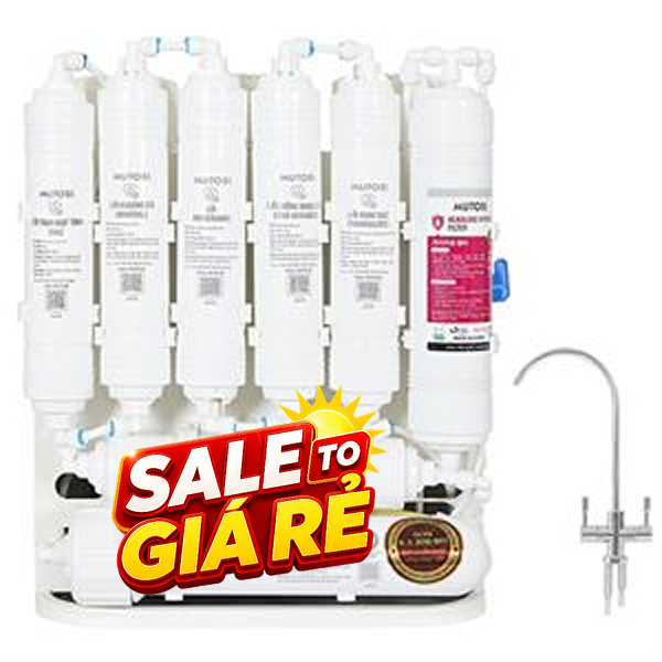 Máy lọc nước RO Hydrogen ion kiềm Mutosi MP-U28H