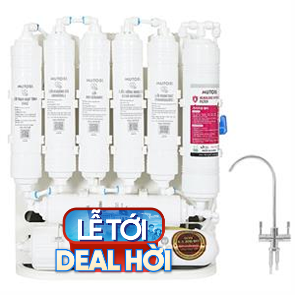 Máy lọc nước RO Hydrogen ion kiềm Mutosi MP-U28H