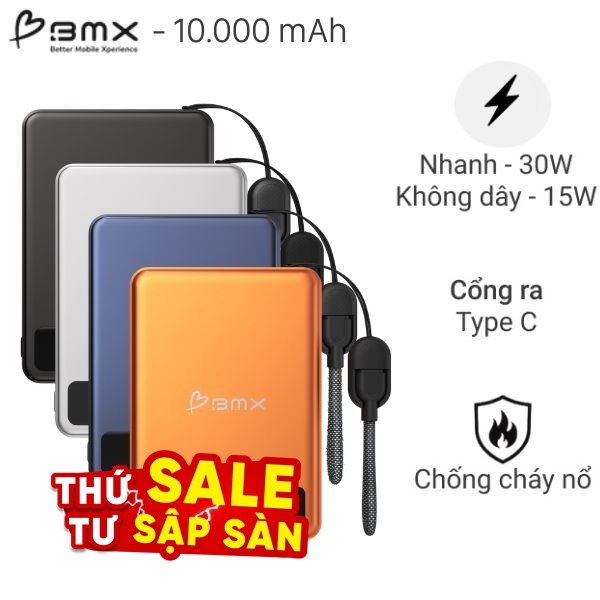 BMX 30W B939 kèm Cáp Type C