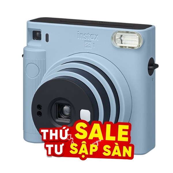 Máy chụp ảnh lấy liền Fujifilm Instax Square SQ1 Glacier Blue