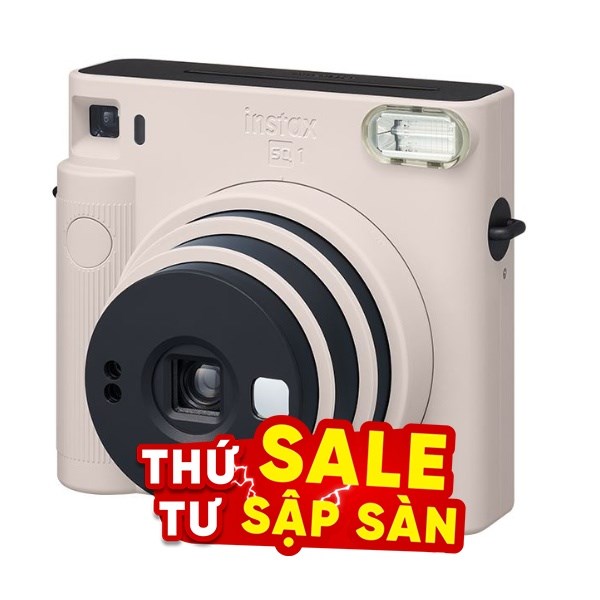 Máy chụp ảnh lấy liền Fujifilm Instax Square SQ1 Chalk White