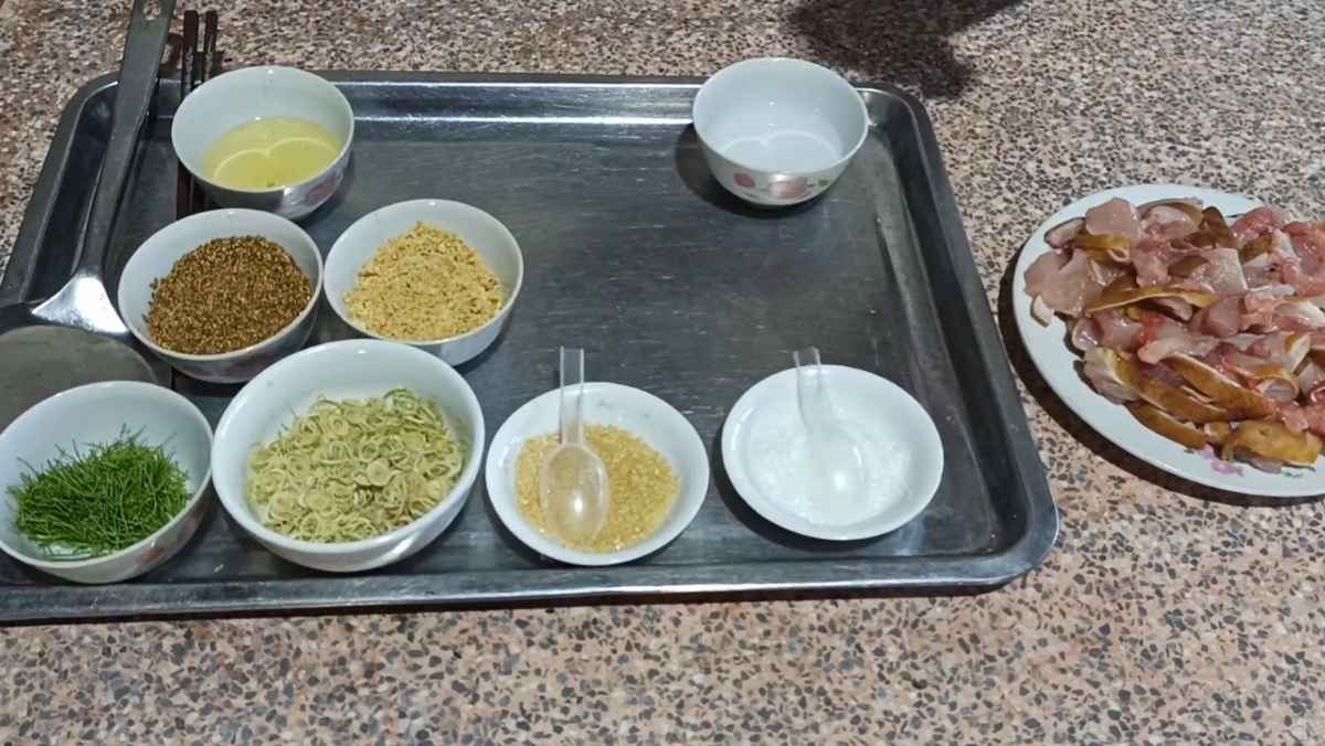 Nguyên liệu món ăn cách làm thỏ tái chanh chuẩn vị, thơm ngon tại nhà làm mồi nhấm cực đã