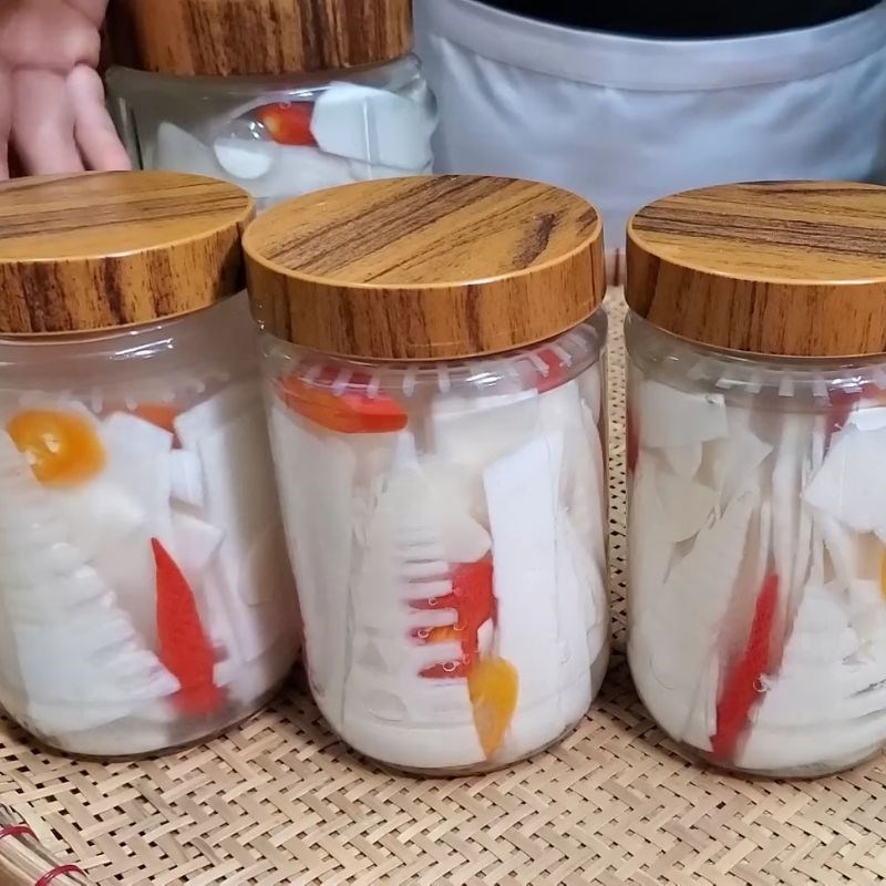 Bước 5 Cách bảo quản măng chua lâu Cách làm măng chua để cả năm