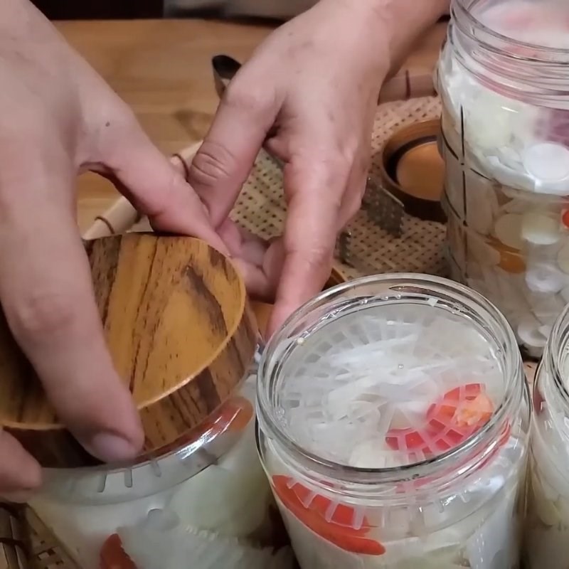 Bước 4 Cách muối măng chua ngon Cách làm măng chua để cả năm
